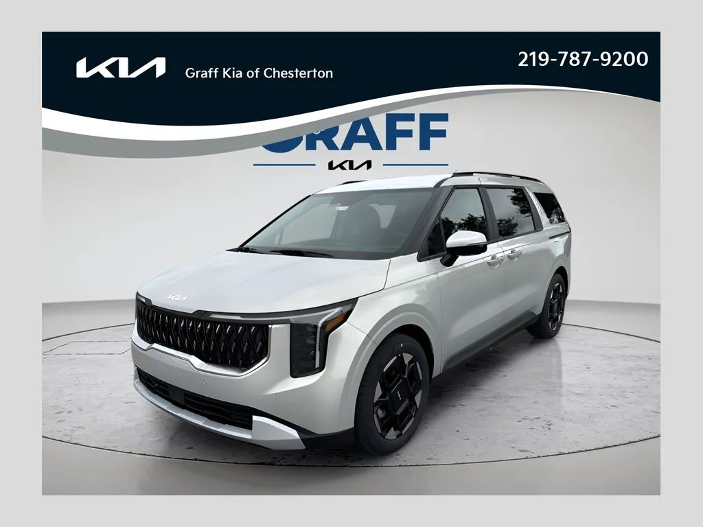 Silver 2026 Kia Carnival EX for sale in Burns Harbor, IN