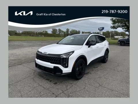 White 2026 Kia Sportage X-Line for sale in Burns Harbor, IN