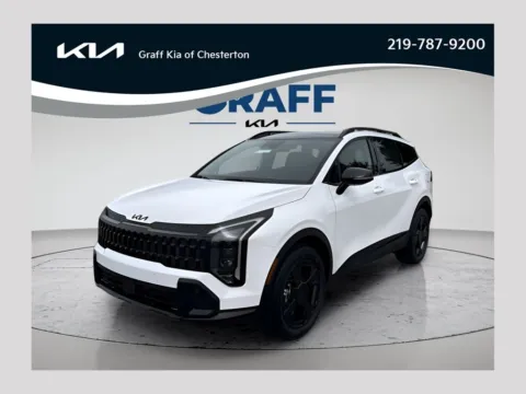 White 2026 Kia Sportage X-Line for sale in Burns Harbor, IN