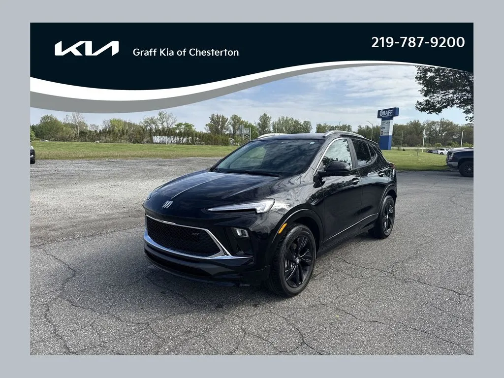 Black 2024 Buick Encore GX Sport Touring for sale in Burns Harbor, IN