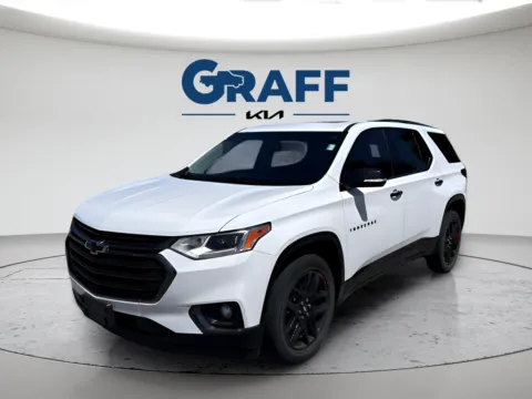 White 2018 Chevrolet Traverse Premier for sale in Burns Harbor, IN