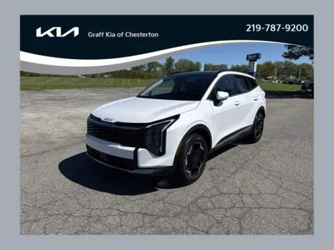 White 2026 Kia Sportage EX for sale in Burns Harbor, IN