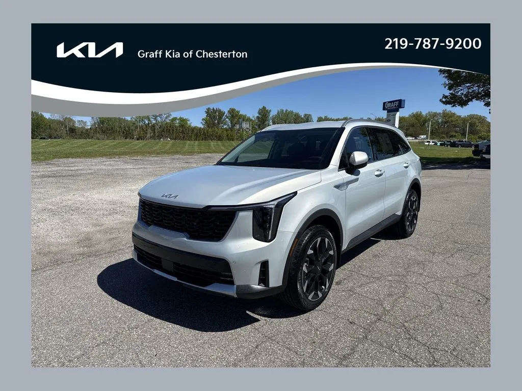 Black 2026 Kia Sorento EX for sale in Burns Harbor, IN