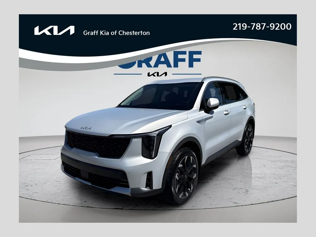 Silver 2026 Kia Sorento EX for sale in Burns Harbor, IN