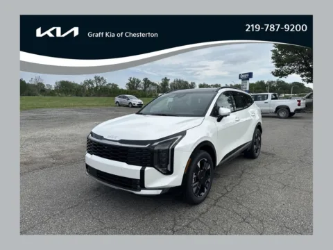 White 2026 Kia Sportage Hybrid SX-Prestige for sale in Burns Harbor, IN