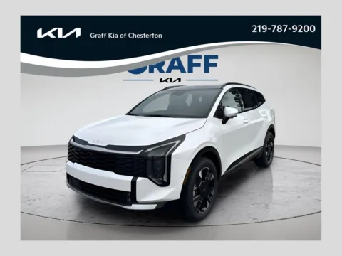 White 2026 Kia Sportage Hybrid SX-Prestige for sale in Burns Harbor, IN