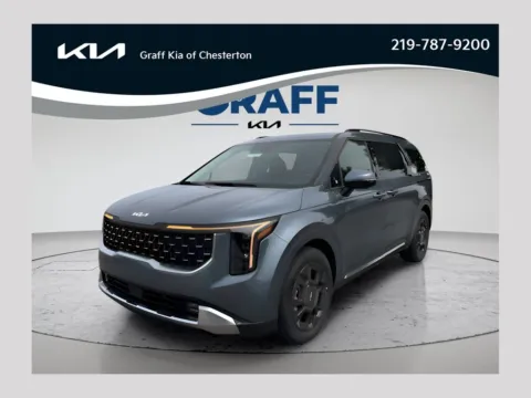 Blue 2026 Kia Carnival Hybrid SX for sale in Burns Harbor, IN