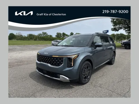 Blue 2026 Kia Carnival Hybrid SX for sale in Burns Harbor, IN