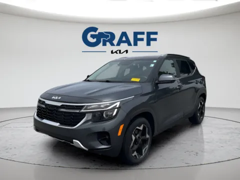 Gray 2024 Kia Seltos EX for sale in Burns Harbor, IN