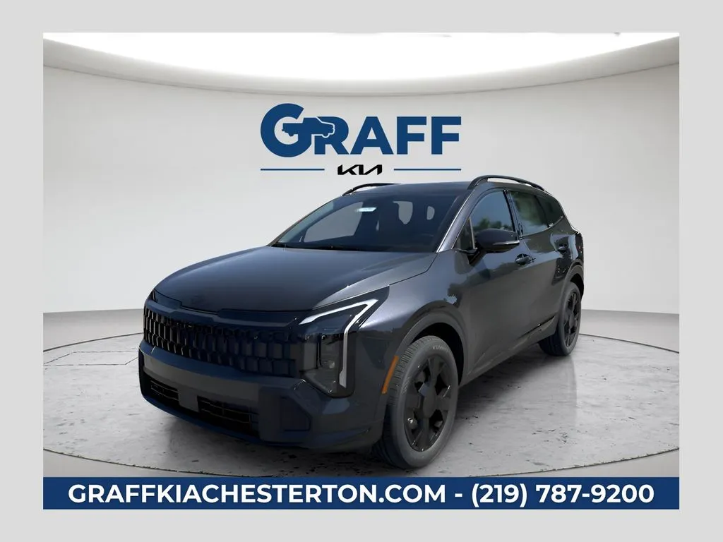 Gray 2026 Kia Sportage X-Line for sale in Burns Harbor, IN