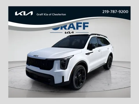 White 2026 Kia Sorento X-Line SX Prestige for sale in Burns Harbor, IN