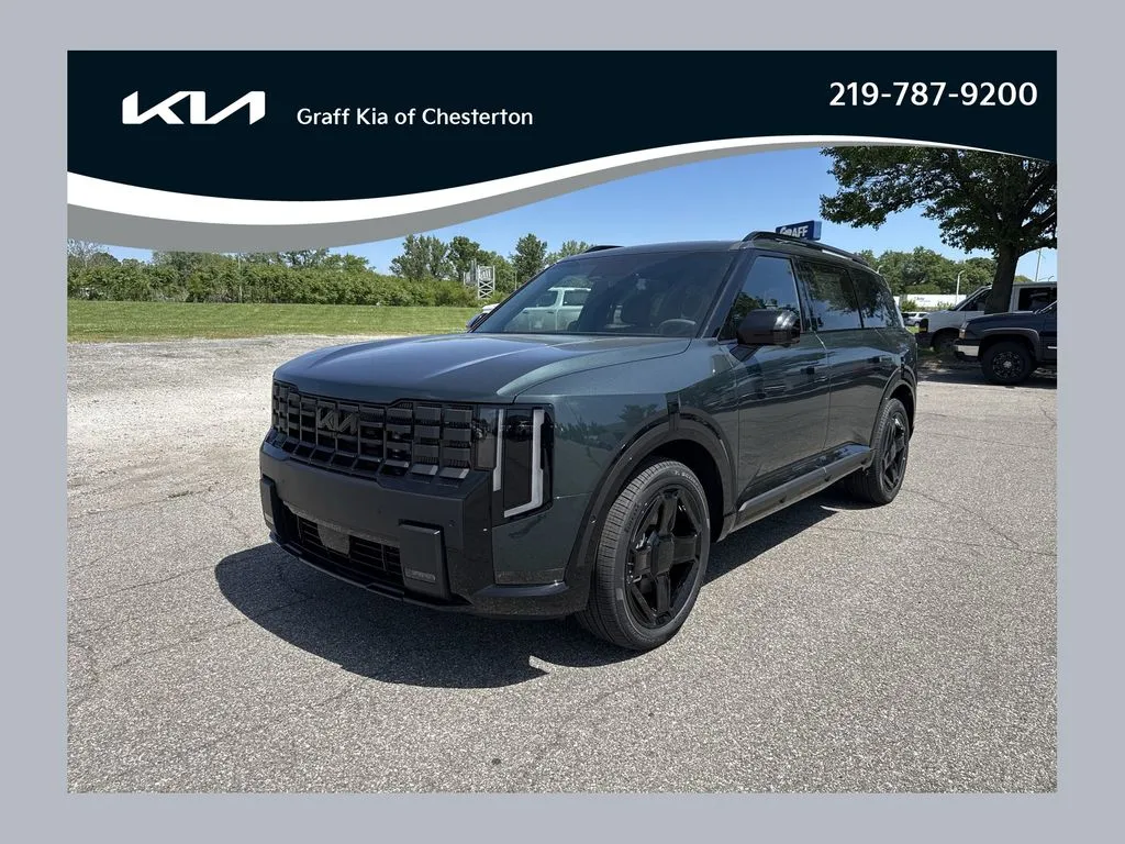 Black 2027 Kia Telluride Hybrid X-Line SX for sale in Burns Harbor, IN