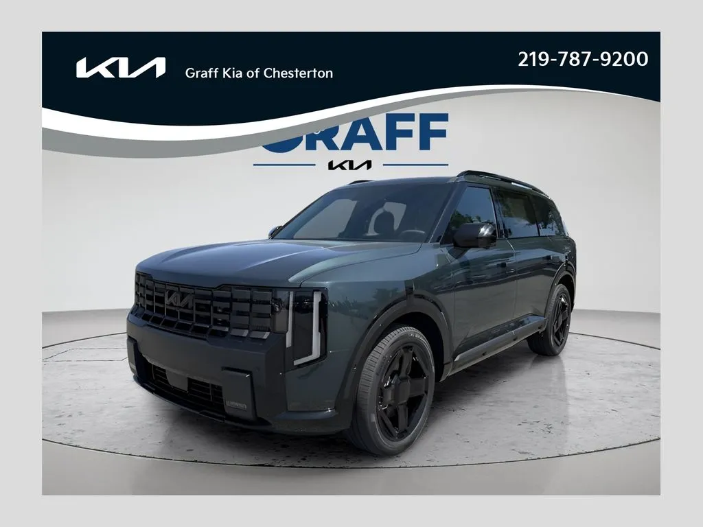 Black 2027 Kia Telluride Hybrid X-Line SX for sale in Burns Harbor, IN