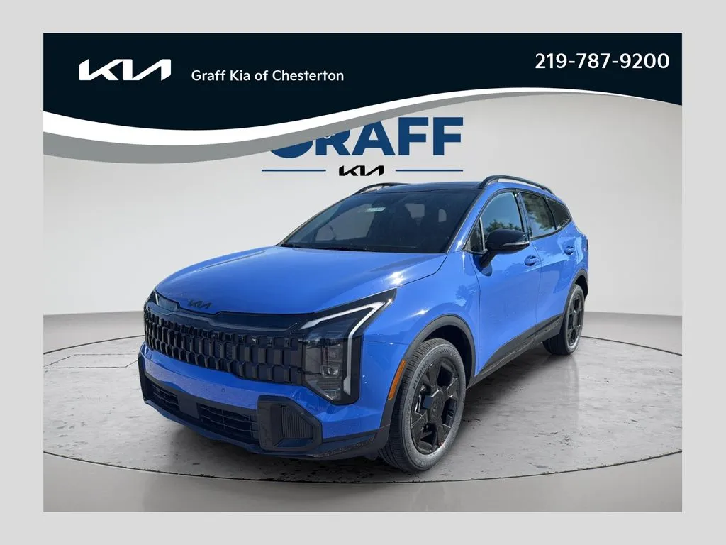 Blue 2026 Kia Sportage X-Line for sale in Burns Harbor, IN