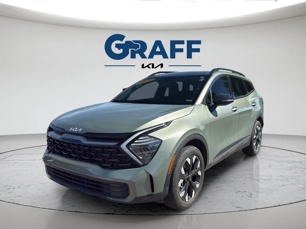 Green 2024 Kia Sportage X-Line for sale in Burns Harbor, IN
