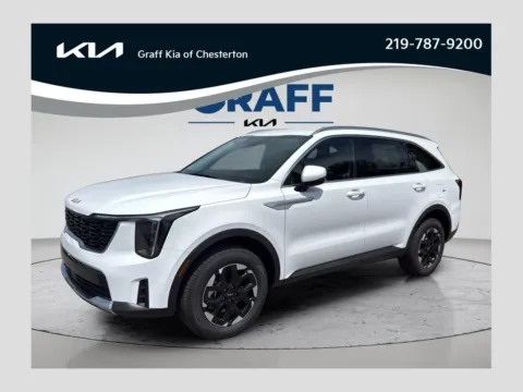 White 2026 Kia Sorento S for sale in Burns Harbor, IN