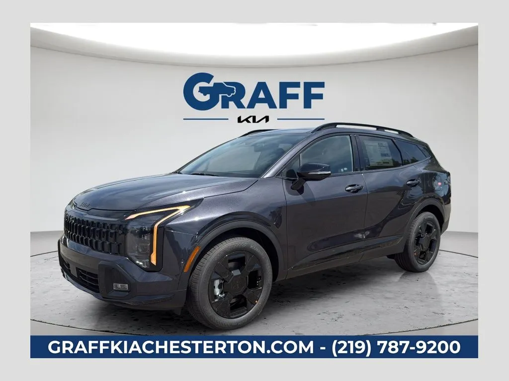 Gray 2026 Kia Sportage X-Line for sale in Burns Harbor, IN