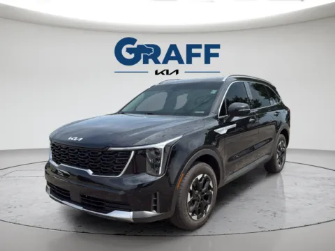 Black 2024 Kia Sorento S for sale in Burns Harbor, IN