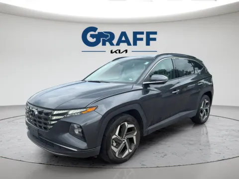Gray 2024 Hyundai Tucson Limited for sale in Burns Harbor, IN
