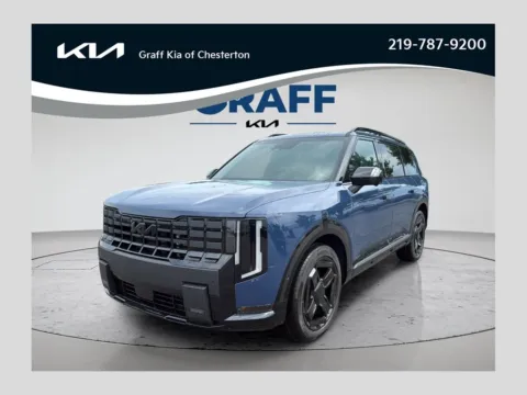 Blue 2027 Kia Telluride Hybrid X-Line SX Prestige for sale in Burns Harbor, IN