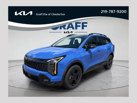 Blue 2026 Kia Sportage X-Line for sale in Burns Harbor, IN