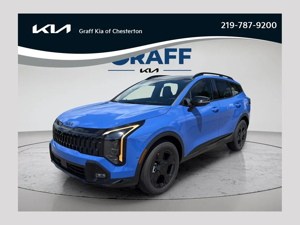 Blue 2026 Kia Sportage X-Line for sale in Burns Harbor, IN