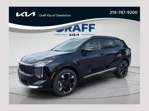 Black 2026 Kia Sportage SX-Prestige for sale in Burns Harbor, IN