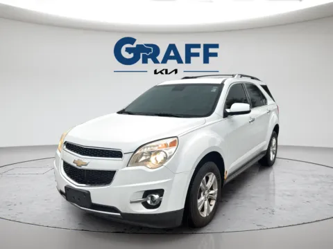 White 2012 Chevrolet Equinox LTZ for sale in Burns Harbor, IN