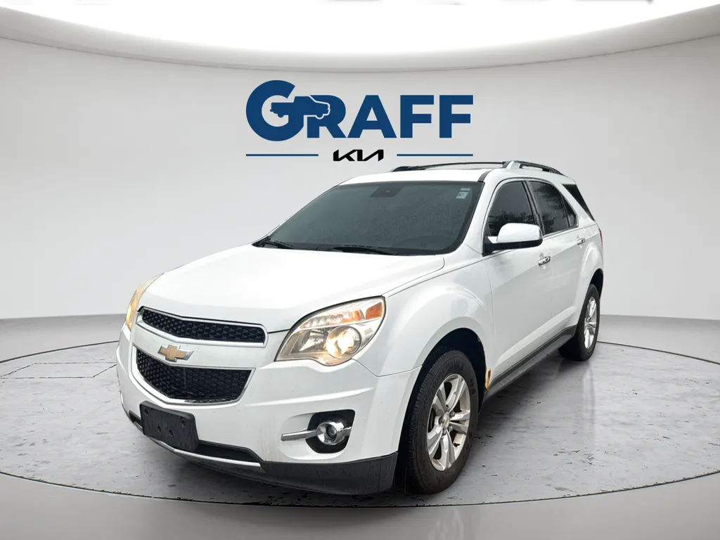 White 2012 Chevrolet Equinox LTZ for sale in Burns Harbor, IN