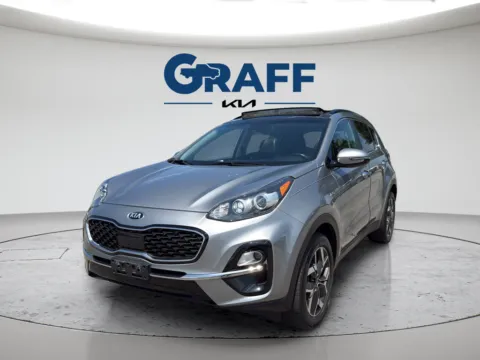 Gray 2020 Kia Sportage EX for sale in Burns Harbor, IN