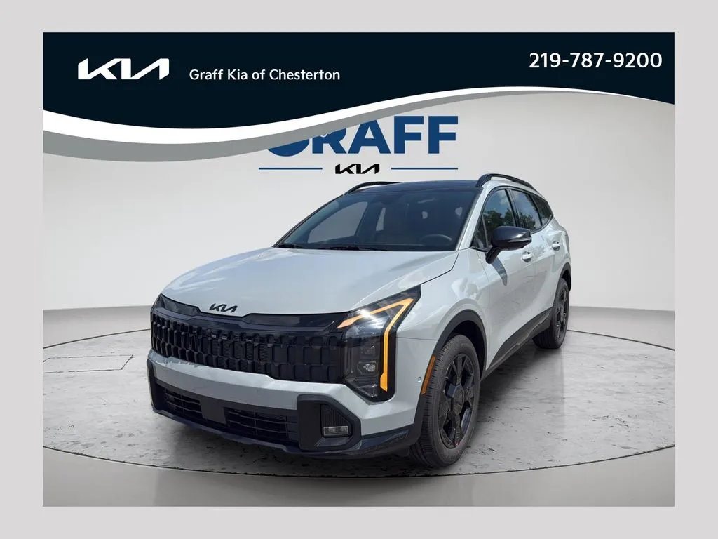 Gray 2026 Kia Sportage X-Line for sale in Burns Harbor, IN