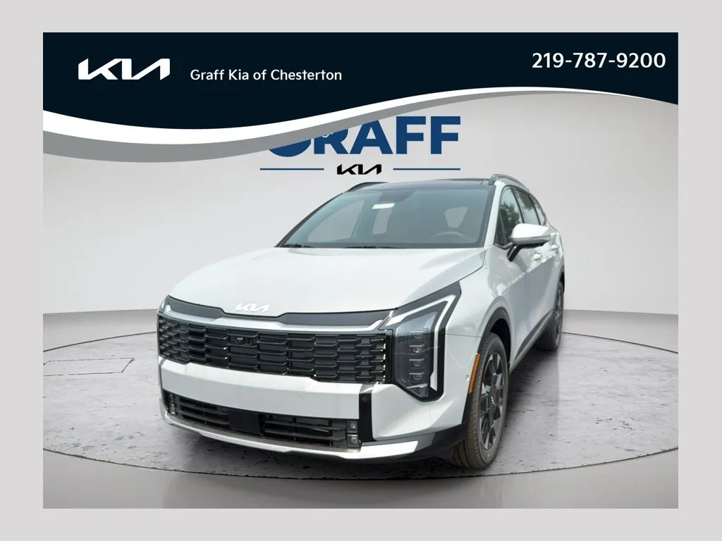 Gray 2026 Kia Sportage SX-Prestige for sale in Burns Harbor, IN