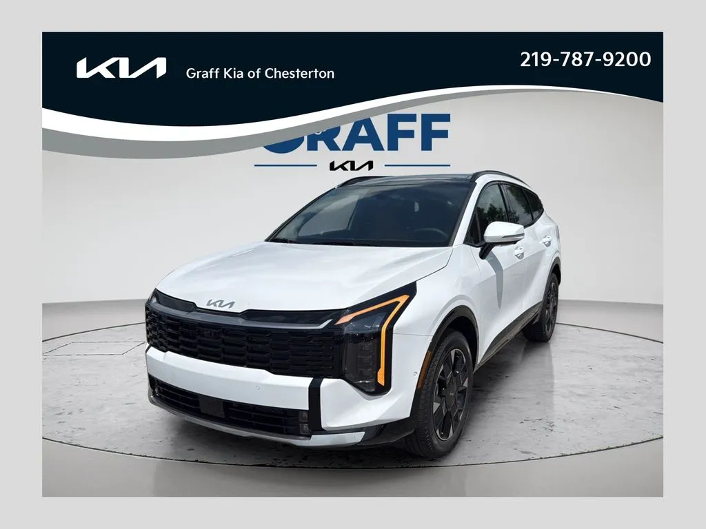 White 2026 Kia Sportage SX-Prestige for sale in Burns Harbor, IN