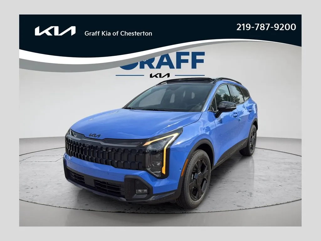 Blue 2026 Kia Sportage X-Line for sale in Burns Harbor, IN