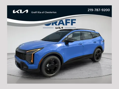 Blue 2026 Kia Sportage X-Line for sale in Burns Harbor, IN