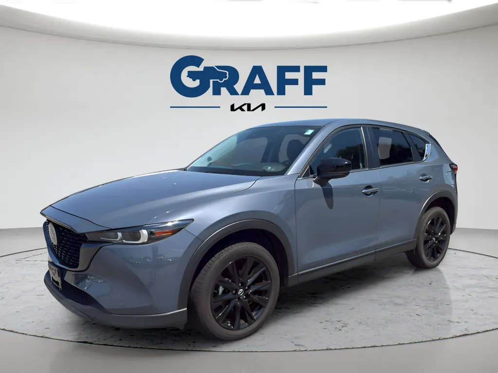 Gray 2025 Mazda CX-5 2.5 S Carbon Edition for sale in Burns Harbor, IN