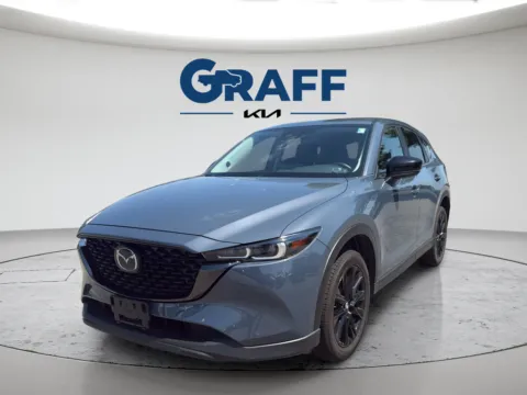 Gray 2025 Mazda CX-5 2.5 S Carbon Edition for sale in Burns Harbor, IN