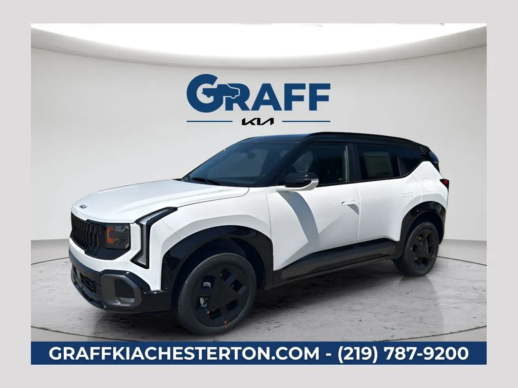 White 2027 Kia Seltos X-Line S for sale in Burns Harbor, IN