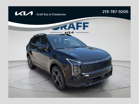 Black 2026 Kia Sportage X-Line for sale in Burns Harbor, IN