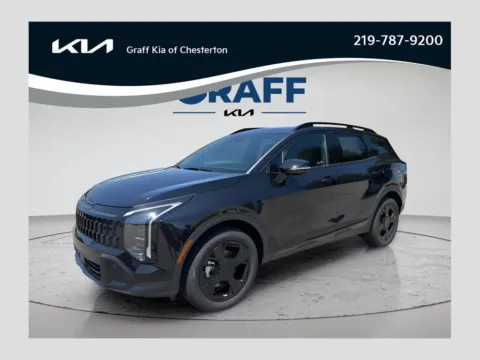 Black 2026 Kia Sportage X-Line for sale in Burns Harbor, IN