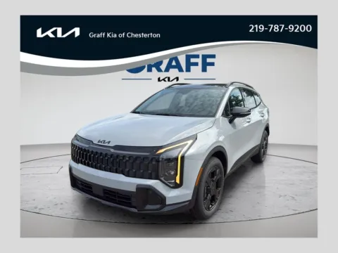 Gray 2026 Kia Sportage X-Line for sale in Burns Harbor, IN