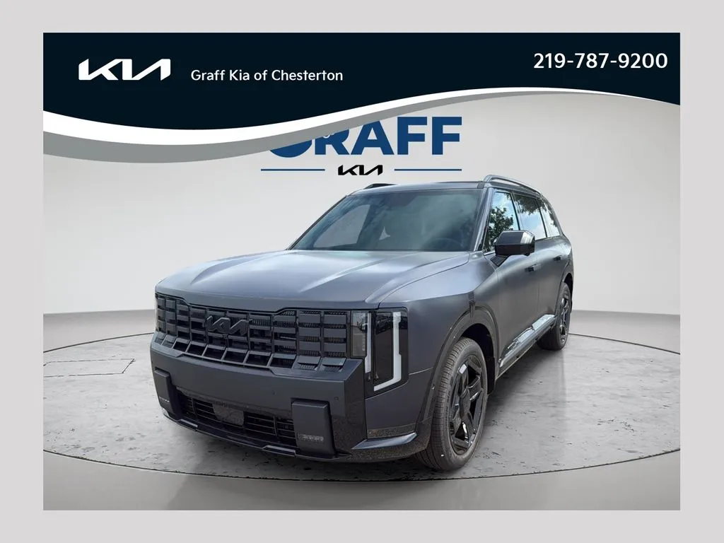 Silver 2027 Kia Telluride Hybrid X-Line SX for sale in Burns Harbor, IN