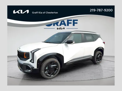White 2027 Kia Seltos X-Line SX for sale in Burns Harbor, IN