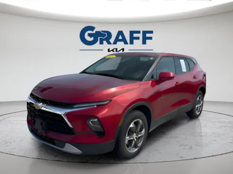 Red 2025 Chevrolet Blazer LT for sale in Burns Harbor, IN