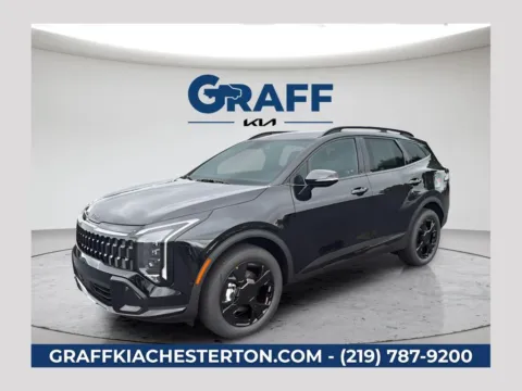 Black 2026 Kia Sportage X-Line for sale in Burns Harbor, IN