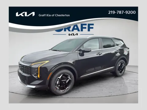 Black 2027 Kia Sportage Hybrid EX for sale in Burns Harbor, IN