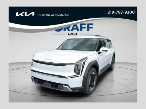 White 2026 Kia EV9 Wind for sale in Burns Harbor, IN