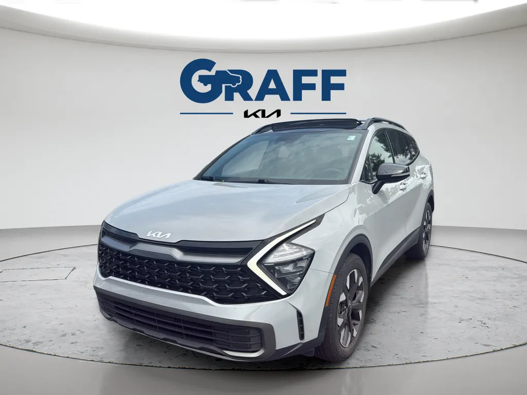 Gray 2023 Kia Sportage X-Line for sale in Burns Harbor, IN