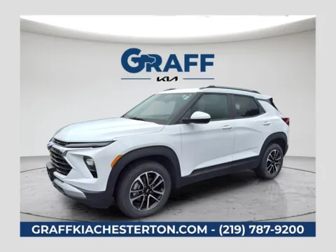 White 2025 Chevrolet TrailBlazer LT for sale in Burns Harbor, IN