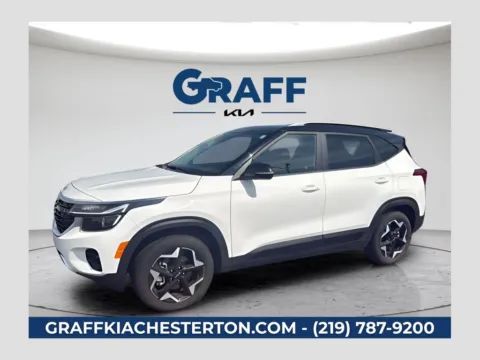 White 2025 Kia Seltos S for sale in Burns Harbor, IN
